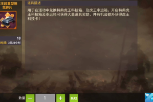 二战风云2虎王幸运箱怎么开(二战风云2虎王多少级可以生产)