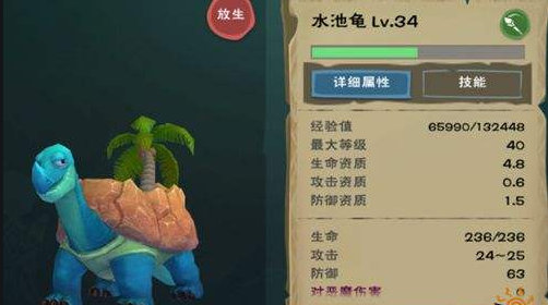 创造与魔法水池龟饲料要多少包稳