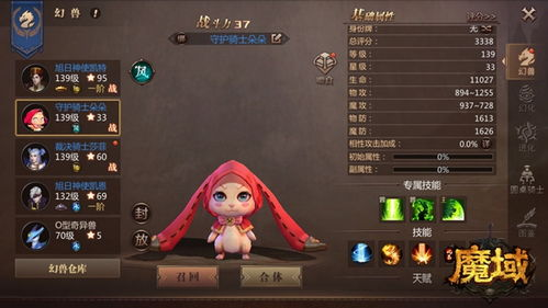 魔域小游戏手机版职业选择与角色培养