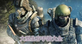 大型生存类手机游戏的定义与特征