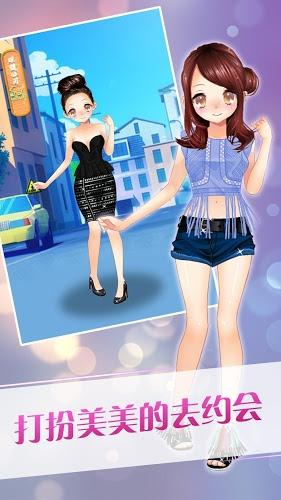 给美女换衣服手机游戏的操作方式与界面设计